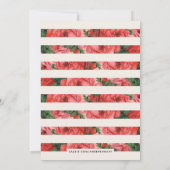 Rose Rahmen Galentinstag Einladung - Elfenbeinküst (Rückseite)