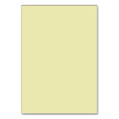Rose-Rahmen - Mongram, Celestial Yellow Wedding Tischnummer (Rückseite)