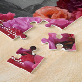 Rose Rahmen Puzzle Personalisiertes Foto Puzzle (Seite)