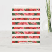 Rose Rahmen Valentinstag Fotokarte - Elfenbeinküst Dankeskarte (Rückseite)