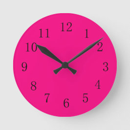 Rose Red Kitchen Wall Clock Runde Wanduhr