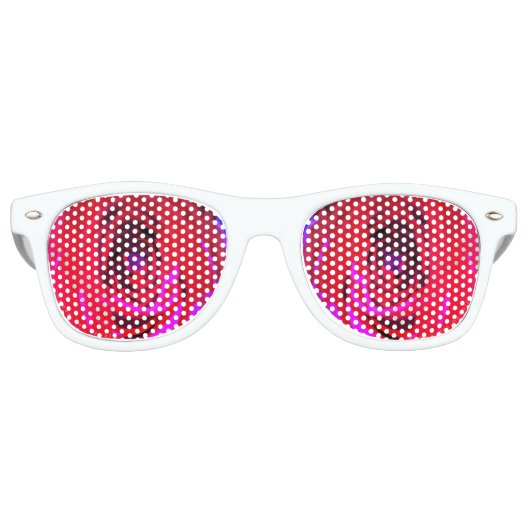 Rose Red Miami, Partybrille (Vorderseite)