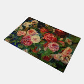 Rose, Renoir-Gemälde, Fußmatte (Schrägansicht)