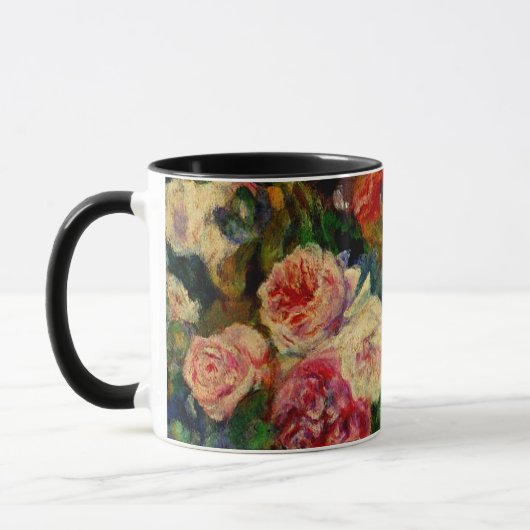 Rose, Renoir-Gemälde, Tasse (Links)
