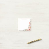 Rose Reverie - Blüte Post-it Klebezettel (Auf Schreibtisch)