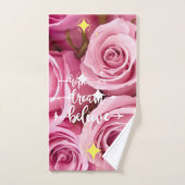 Rose Reverie Collection: Badetuch Set (Handtuch)