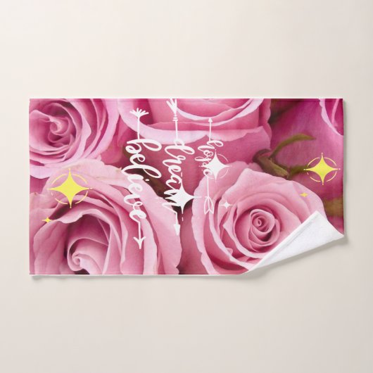 Rose Reverie Collection: Badetuch Set (Handtuch)