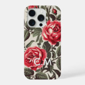 Rose Reverie Monogram iPhone Case iPhone Hülle (Rückseite)