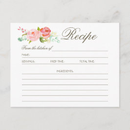Rose | Rezept Card