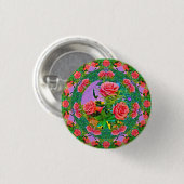Rose Rings Button (Vorne & Hinten)