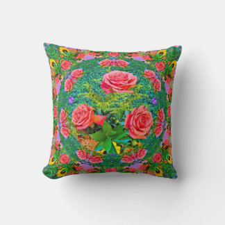Rose Rings Kissen