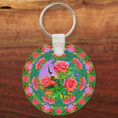 Rose Rings Schlüsselanhänger (Vorderseite)