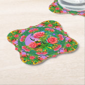 Rose Rings Untersetzer (angewinkelt)