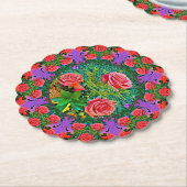 Rose Rings Untersetzer (angewinkelt)