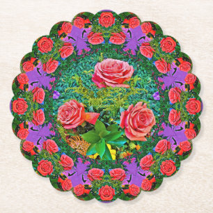 Rose Rings Untersetzer