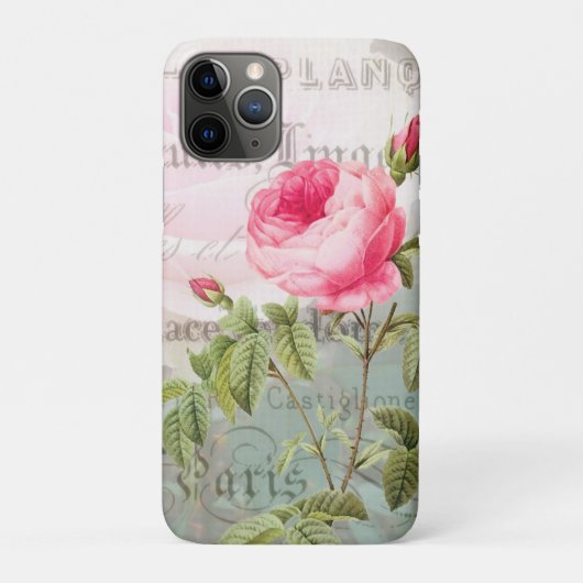 Rose Romantic iPhone 11 Pro Case-Mate iPhone Fall Hülle (Rückseite)