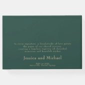 🌹 Rose Romantik: Jugendstil-Plendor Gästebuch (Rückseite)