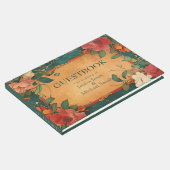 🌹 Rose Romantik: Jugendstil-Plendor Gästebuch (Ecke)