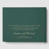 🌹 Rose Romantik: Jugendstil-Plendor Gästebuch (Rückseite)