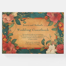 🌹 Rose Romantik: Jugendstil-Plendor Gästebuch