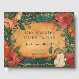 🌹 Rose Romantik: Jugendstil-Plendor Gästebuch