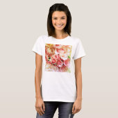 Rose romantisch T-Shirt (Vorne ganz)