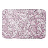 Rose Rosa Barock Verzierte Foliage Badematte (Vorderseite)