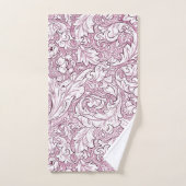 Rose Rosa Barock Verzierte Foliage Badhandtuch Set (Handtuch)