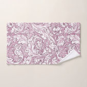 Rose Rosa Barock Verzierte Foliage Badhandtuch Set (Handtuch)