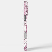 Rose Rosa Barock Verzierte Foliage Case-Mate iPhone Hülle (Rückseite / Rechts)