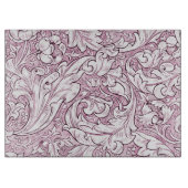 Rose Rosa Barock Verzierte Foliage Schneidebrett (Vorderseite)