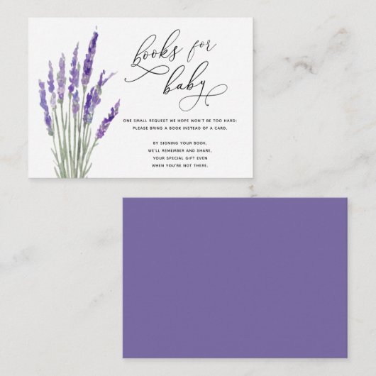 Rose Rosa Blumenbücher für Baby Enc Begleitkarte (Vorne/Hinten)