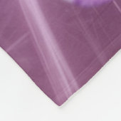 Rose rosa Engel Flamme der Liebe Fleecedecke (Ecke)