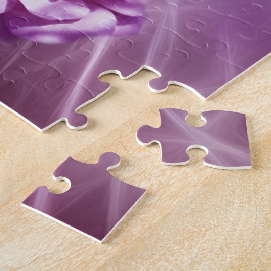 Rose rosa Engel Flamme der Liebe Puzzle (Seite)