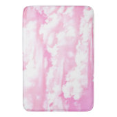 Rose Rosa Fappy Clouds Dekoration Badematte (Vorderseite Vertikal)