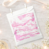 Rose Rosa Fappy Clouds Dekoration Geschenktütchen (Ausgeschnitten)