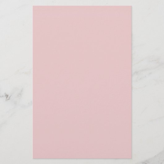 Rose Rosa Farbe Briefpapier (Vorderseite)