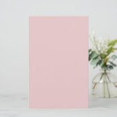 Rose Rosa Farbe Briefpapier (Stehend Vorderseite)