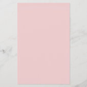 Rose Rosa Farbe Flyer (Hinten)
