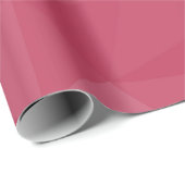 Rose rosa geometrisches Maschenmuster Geschenkpapier (Rolleneckpunkt)