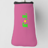 Rose Rosa Golf Headcover (Rotieren 90)