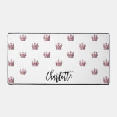 Rose Rosa-Königskrone Schreibtischunterlage (Vorderseite)