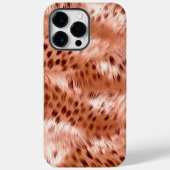 Rose Rosa Leopard Case-Mate iPhone Hülle (Rückseite)