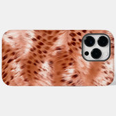 Rose Rosa Leopard Case-Mate iPhone Hülle (Rückseite (Horizontal))
