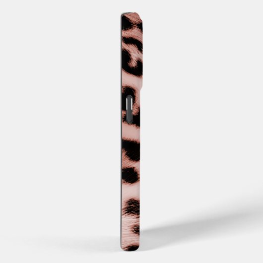 Rose Rosa Leopard Case-Mate iPhone Hülle (Rückseite / Rechts)