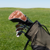 Rose Rosa Leopard Golf Headcover (In SItu)