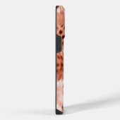 Rose Rosa Leopard iPhone Hülle (Rechte Seite)