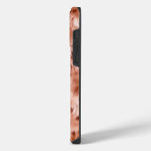 Rose Rosa Leopard iPhone Hülle (Linke Seite)