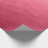 Rose rosa Lichtgradientengeometrie Geschenkpapier (Ecke)