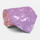 Rose Rosa lila Lavendel Imitate Glitzern Glitzer Krawatte (Gerollt)